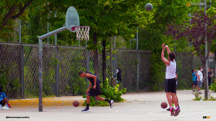 pista de baloncesto de Can Drago