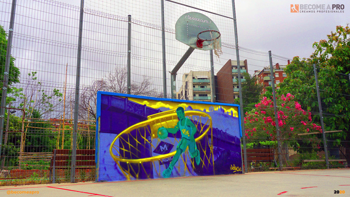 Pista de baloncesto de Vallcarca